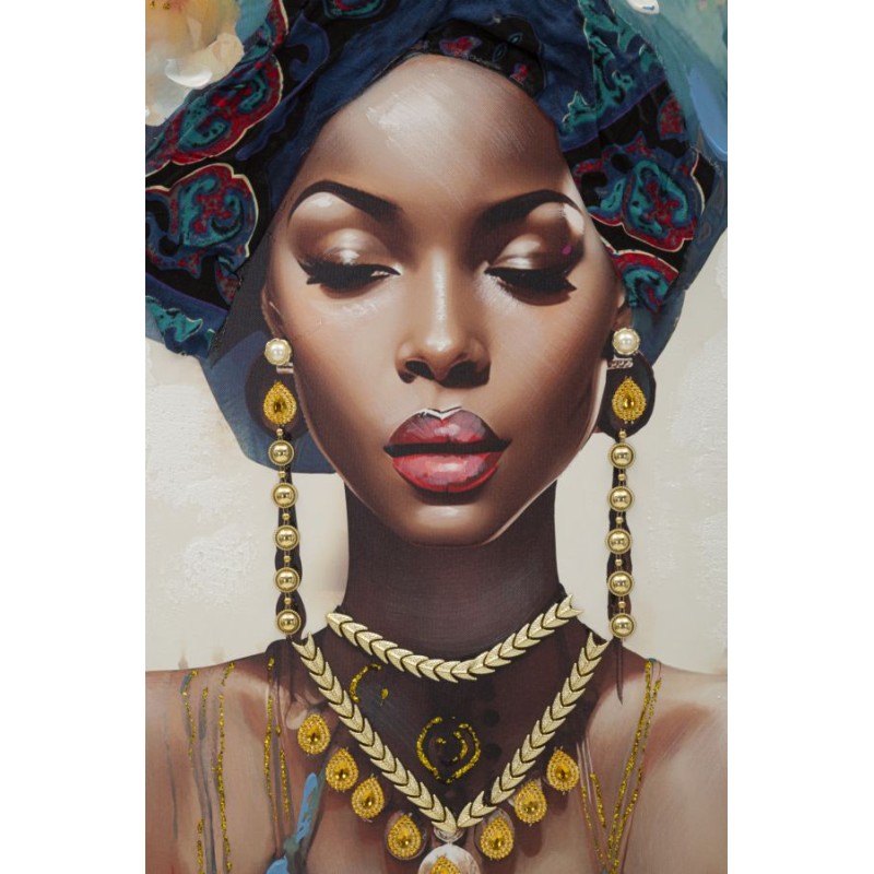 Cuadro enmarcado AYDA – Variación contemporánea (72 x 4,5 x 102 cm)