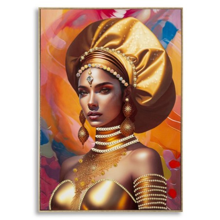 Cuadro enmarcado SAMIRA – Un acabado elegante y con estilo (72 x 4,5 x 102 cm)