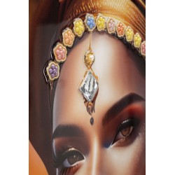 Cuadro enmarcado SAMIRA – Un acabado elegante y con estilo (72 x 4,5 x 102 cm)