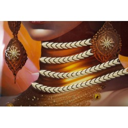 Cuadro enmarcado SAMIRA – Un acabado elegante y con estilo (72 x 4,5 x 102 cm)