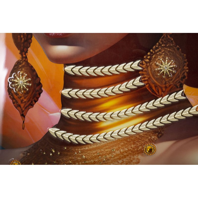 Cuadro enmarcado SAMIRA – Un acabado elegante y con estilo (72 x 4,5 x 102 cm)