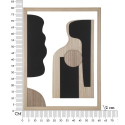 Panel mural ASTRY – Minimalismo y elegancia (60 x 2 x 80 cm)