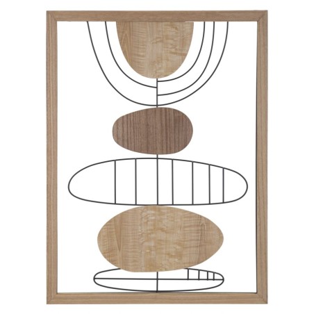 Panel mural ASTROY – Modernidad y líneas armoniosas (60 x 2 x 80 cm)