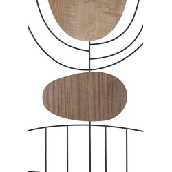 Panel mural ASTROY – Modernidad y líneas armoniosas (60 x 2 x 80 cm)