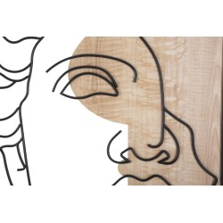 Panel de pared DAVID – Diseño moderno y sutil (50 x 2 x 80 cm)