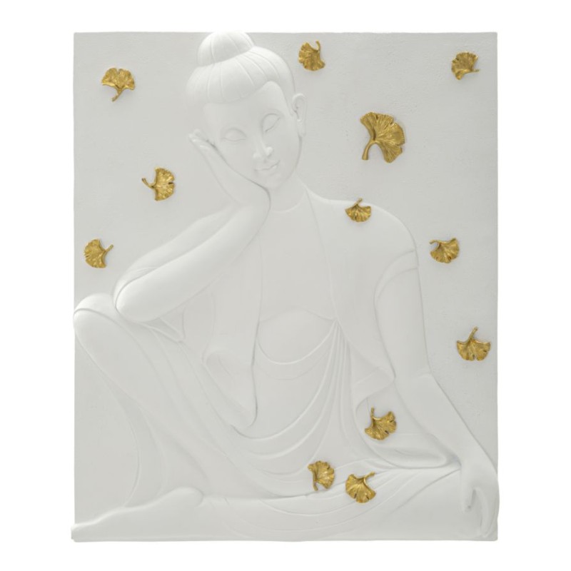 Panel de pared de Buda – Serenidad y espiritualidad (46 x 5,7 x 55,5 cm)