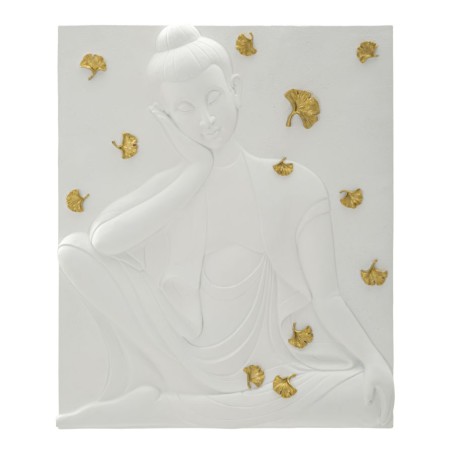 Panel de pared de Buda – Serenidad y espiritualidad (46 x 5,7 x 55,5 cm)