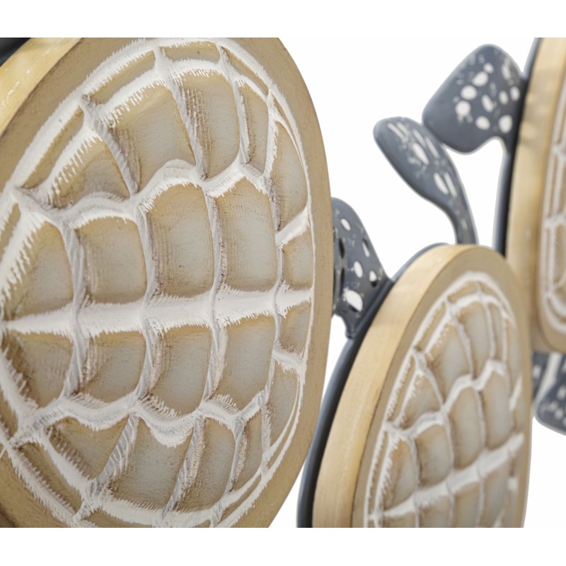 Panel mural TARTARUGHE – Diseño original y cautivador (111,5 x 6,3 x 43 cm)