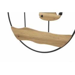 Panel de pared BALLENA – Decoración marina contemporánea (56 x 2 x 60 cm)