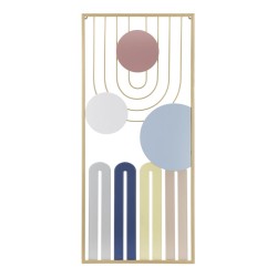 Panel de pared COLORFUL – A – Colores vibrantes y brillantes (37 x 2 x 84 cm)