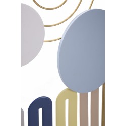 Panel de pared COLORFUL – A – Colores vibrantes y brillantes (37 x 2 x 84 cm)