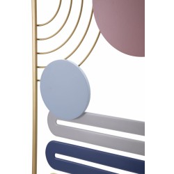 Panel de pared COLORFUL – B – Armonía cromática (37,5 x 2 x 84 cm)