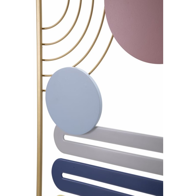 Panel de pared COLORFUL – B – Armonía cromática (37,5 x 2 x 84 cm)