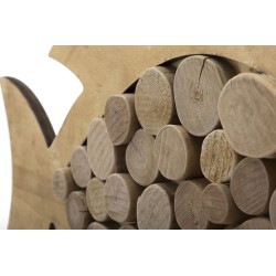 Peces colgantes naturales – Tacto auténtico y natural (42,5 x 2 x 28,5 cm)