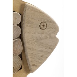 Peces colgantes naturales – Tacto auténtico y natural (42,5 x 2 x 28,5 cm)