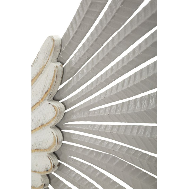 Panel de pared Alas Naturales – Juego de 2 piezas aéreas (43,8 x 2,5 x 104 cm)