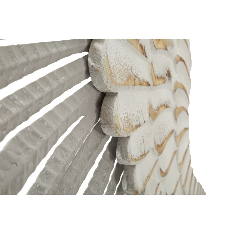 Panel de pared Alas Naturales – Juego de 2 piezas aéreas (43,8 x 2,5 x 104 cm)