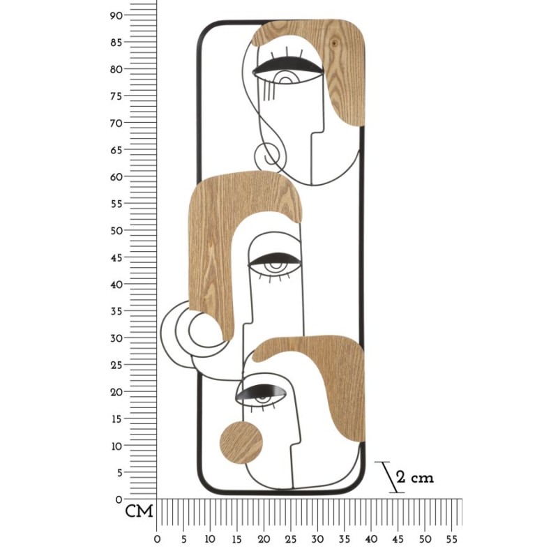 Panel mural PICASSY – Originalidad y estilo artístico (38 x 2 x 89,5 cm)