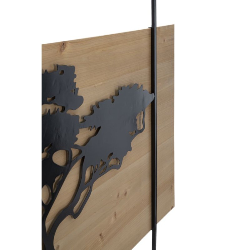 Panel de pared LAGOS – Juego de 3 piezas, estilo moderno y elegante (204 x 2 x 80 cm / 72 x 2 x 80 – 60 x 2 x 80)