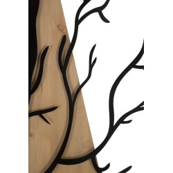 Panel mural BIRD – Juego de 4 piezas, creatividad aérea (50 x 2 x 200 cm / 50 x 2 x 50)