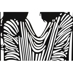 Elegante panel de pared – Sencillez y sofisticación (40 x 1,3 x 60 cm)