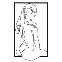 Panel de pared MURO TOWEL – Estilo y minimalismo (40 x 1,3 x 70 cm)