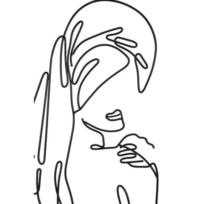 Panel de pared MURO TOWEL – Estilo y minimalismo (40 x 1,3 x 70 cm)