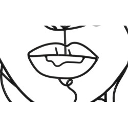 Panel mural FACE – Decoración artística (57,5 x 1,3 x 80 cm)