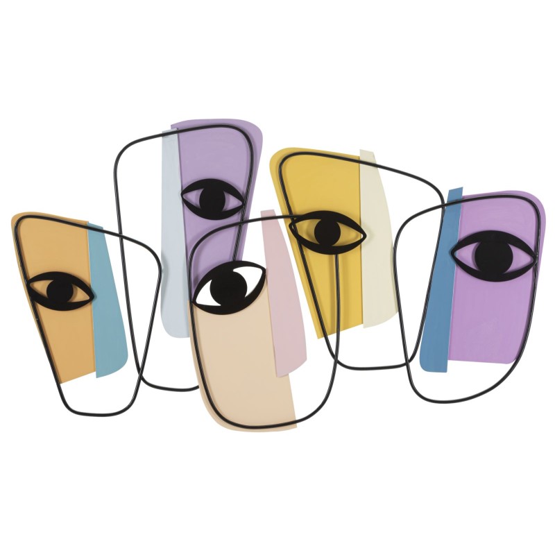 Panel mural OJOS – A – Intenso y cautivador (120 x 2 x 72 cm)