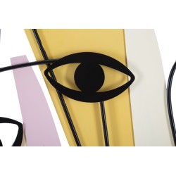 Panel mural OJOS – A – Intenso y cautivador (120 x 2 x 72 cm)