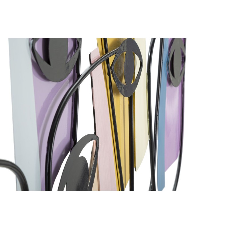 Panel mural OJOS – A – Intenso y cautivador (120 x 2 x 72 cm)