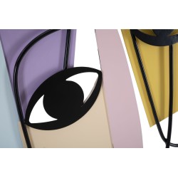 Panel mural OJOS – A – Intenso y cautivador (120 x 2 x 72 cm)