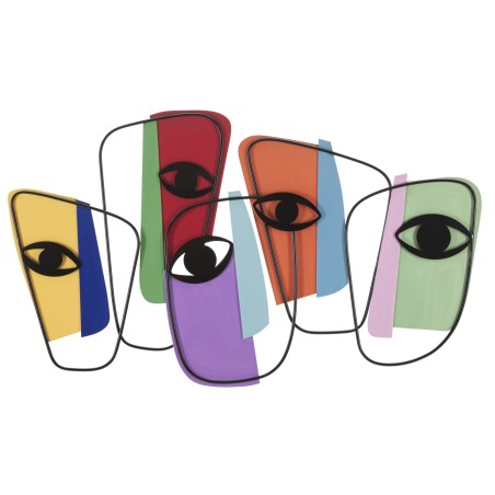 Panel mural OJOS – B – Variación artística (120 x 2 x 72 cm)