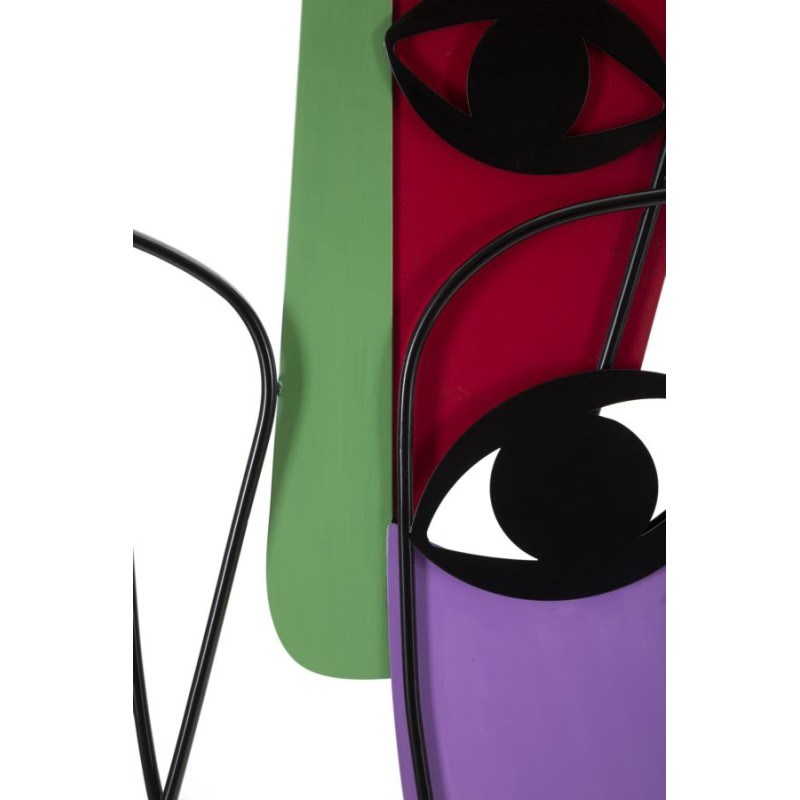 Panel mural OJOS – B – Variación artística (120 x 2 x 72 cm)