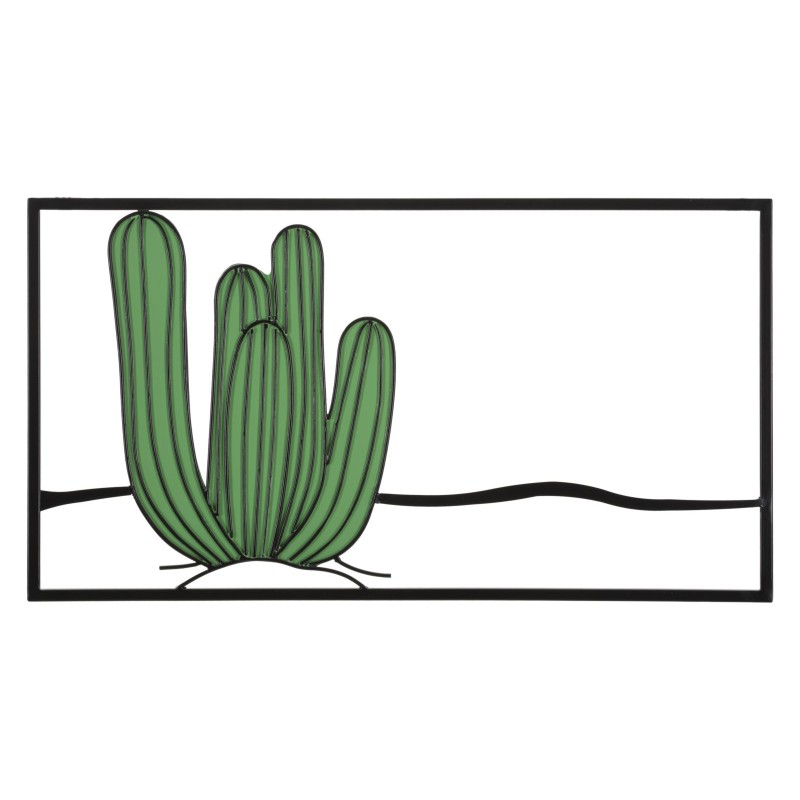 Panel mural CACTUS – Originalidad natural (60 x 1,3 x 33 cm)
