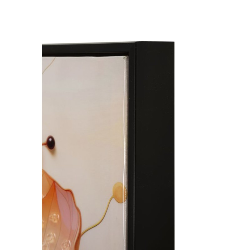 Cuadro lacado con marco NARCY – A – Lujo contemporáneo (82 x 4 x 82 cm)