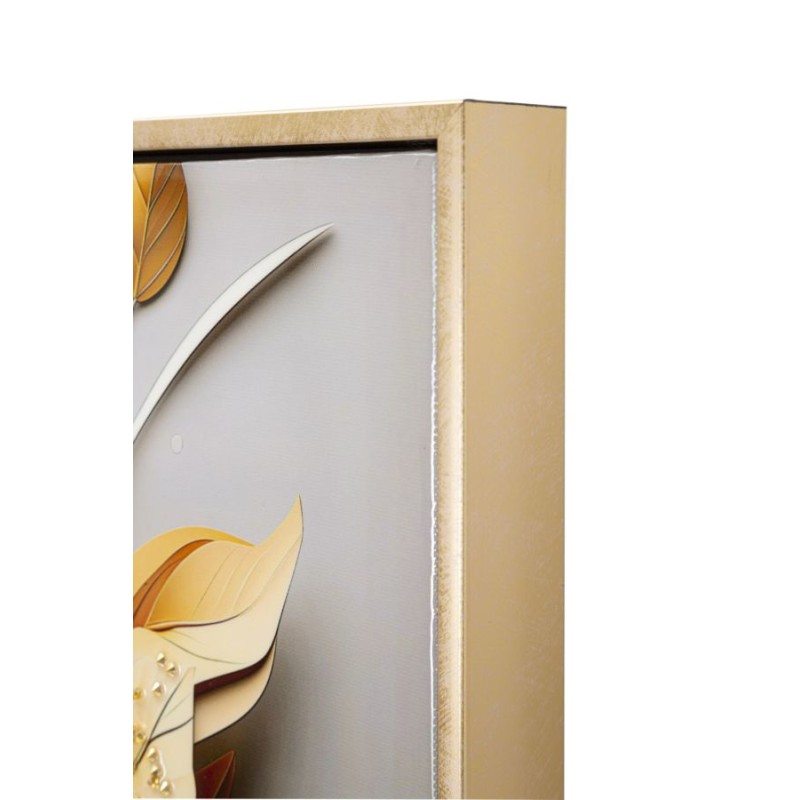 Cuadro lacado con marco FLORA M – Elegancia sutil (42 x 3,5 x 62 cm)