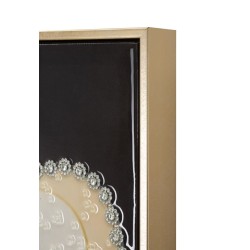 Cuadro lacado con marco, SOMBRERO DE VIENA – A – Diseño original (62 x 4 x 92 cm)