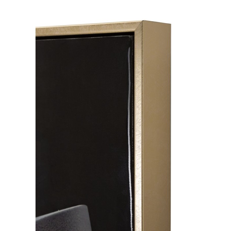 Cuadro lacado con marco, SOMBRERO DE VIENA – B – Estilo único (62 x 4 x 92 cm)