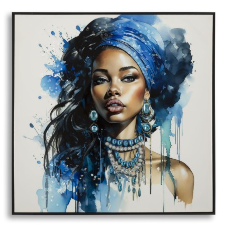 Cuadro lacado con marco ALTEA – A – Refinamiento colorido (82 x 4 x 82 cm)