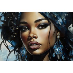 Cuadro lacado con marco ALTEA – B – Armonía Moderna (82 x 4 x 82 cm)