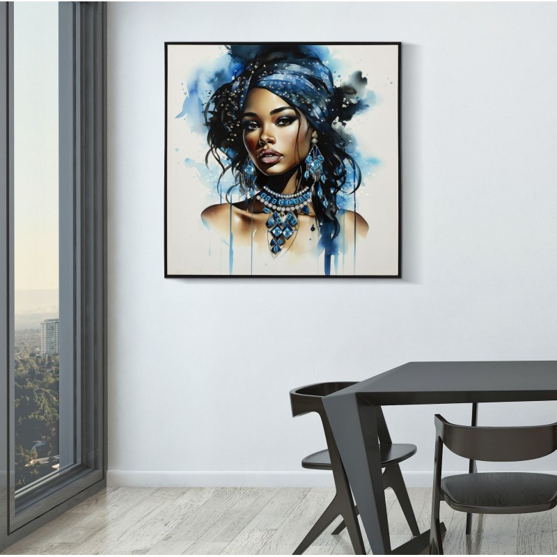 Cuadro lacado con marco ALTEA – B – Armonía Moderna (82 x 4 x 82 cm)