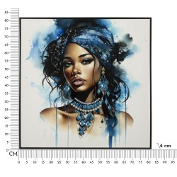 Cuadro lacado con marco ALTEA – B – Armonía Moderna (82 x 4 x 82 cm)