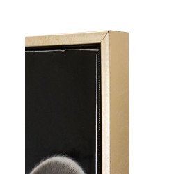 Cuadro lacado con marco BAD BULLY – A – Energía y carácter (42,5 x 2,8 x 82,5 cm)