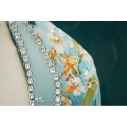 Cuadro lacado KONGY con marco – B – Diseño contemporáneo (62 x 4 x 92 cm)