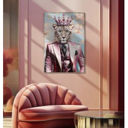 Cuadro enmarcado – B – Elegancia y modernidad (82 x 4,5 x 122 cm)