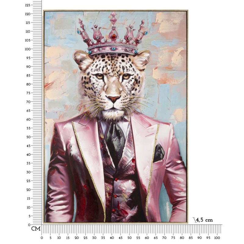 Cuadro enmarcado – B – Elegancia y modernidad (82 x 4,5 x 122 cm)