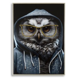 Arte mural lacado EDVY – Elegancia contemporánea para tus paredes (53 x 3 x 73 cm)