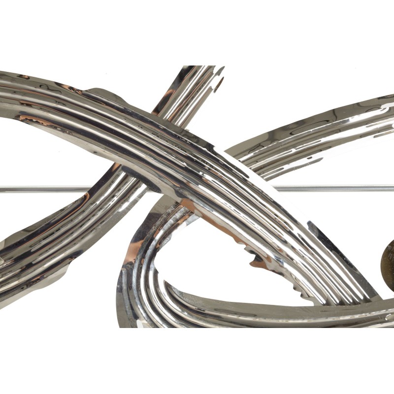 Panel mural de hierro MONDRIAN – Diseño moderno y colorido (121 x 5 x 52 cm)