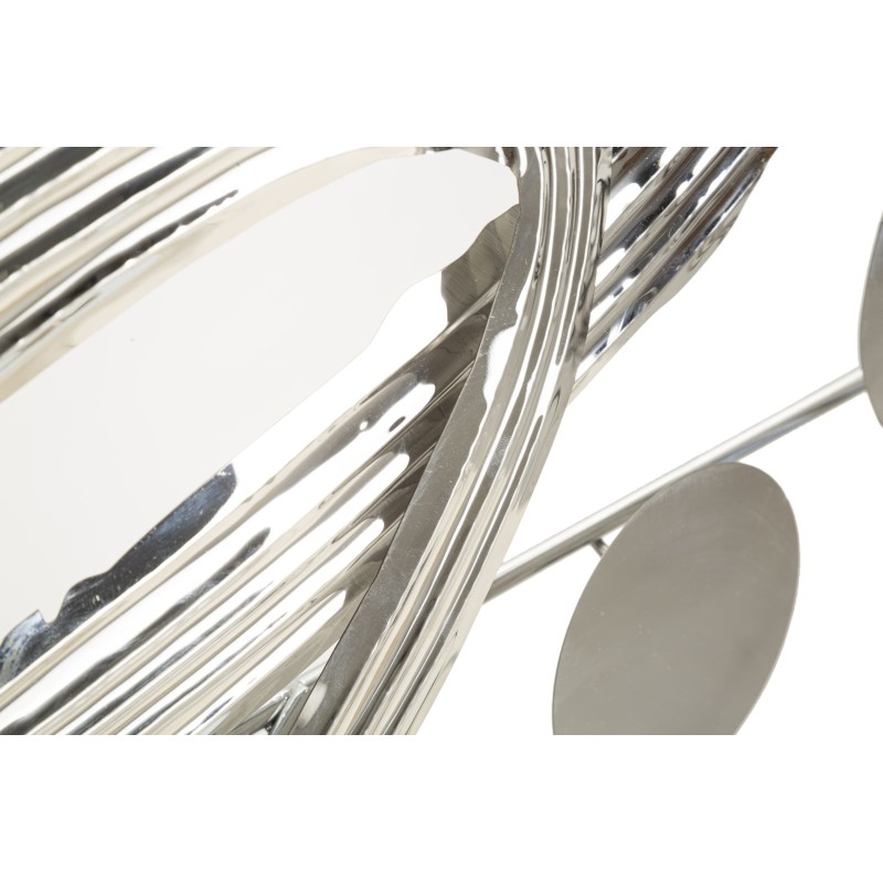 Panel mural de hierro MONDRIAN – Diseño moderno y colorido (121 x 5 x 52 cm)